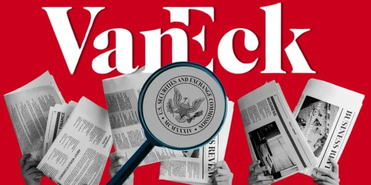 VanEck Files S-1 Registration for First-Ever Lido Staked ETH ETF