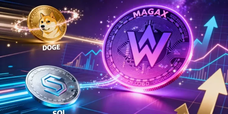 Dogecoin, Solana, and Magax Gain Attention After Trending Chart Performance